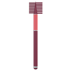 3d cosmetic lash comb icon 
