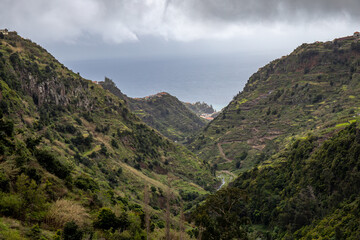 The Levada do Moinho to Levada Nova waterfall hike	