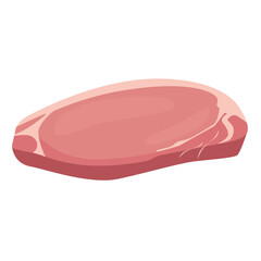 Vector illustration of pork tenderloin.