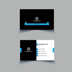Clean style modern business card template