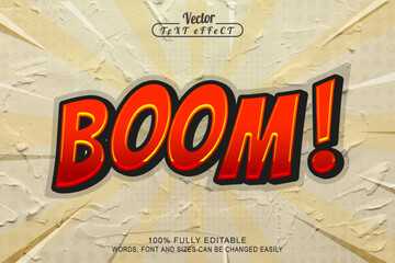 Boom!  Comic text effect
