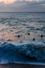 Beautiful sunsets in Oahu