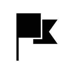 Flag marker vector icon symbol design