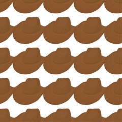 Fototapeta premium colored pattern hats cowboy, beautiful caps