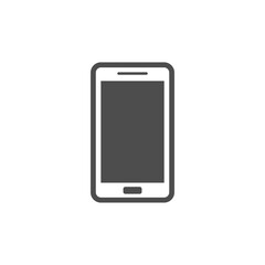 Mobile smartphone, phone glyph style vector icon
