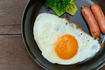 コーヒーと朝食