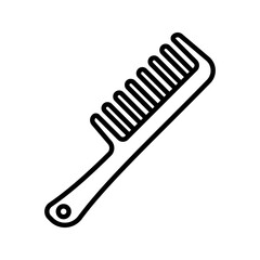 Comb icon. sign for mobile concept and web design. vector illustration