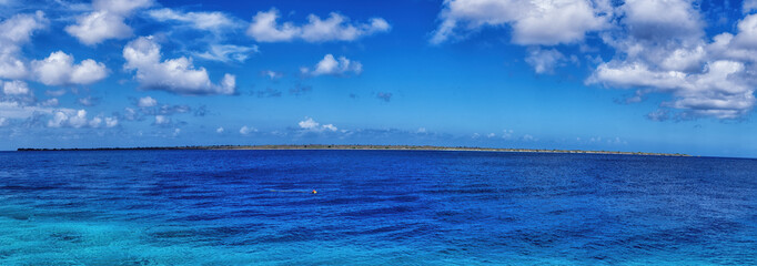Klein Bonaire (Dutch for "Little Bonaire") is a small uninhabited islet off the west coast of the Caribbean island of Bonaire