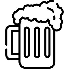 Thanksgiving bear glass icon