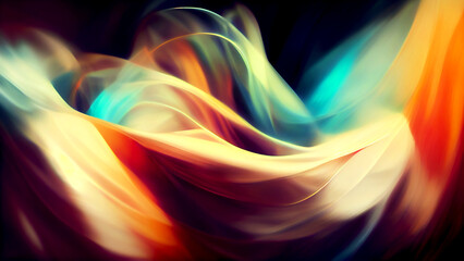 Naklejka premium abstract, background, gradient, colorful, digital illustration, digital painting