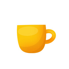 yellow cup