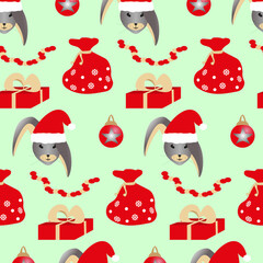christmas seamless pattern