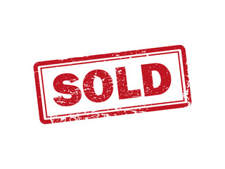 sold stamp. sold square grunge sign. sold