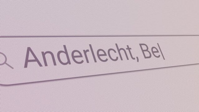 Search Bar Anderlecht Belgium 
Close Up Single Line Typing Text Box Layout Web Database Browser Engine Concept