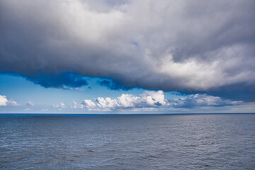 太平洋, 空, 雲, 海, 水, 雲, 自然, 地平線, サマータイム, 風景, 太陽, 浜, 日, 青, 海景