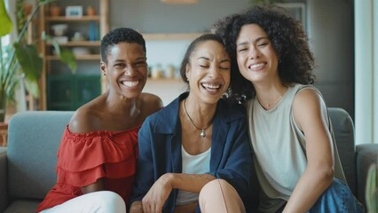 Beautiful young women spending time together and having fun. Latin and hispanic girls lifestyle moments. Representation of happy friends laughing and sharing good positive vibes - Powered by Adobe