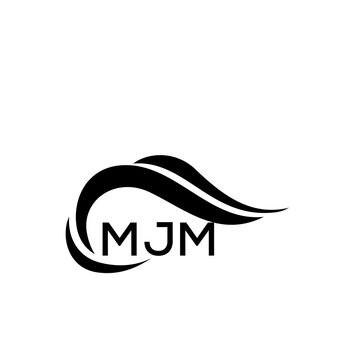 MJM letter logo. MJM blue image. MJM Monogram logo design for entrepreneur and business. MJM best icon.
