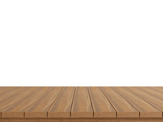 Wood table background with planks