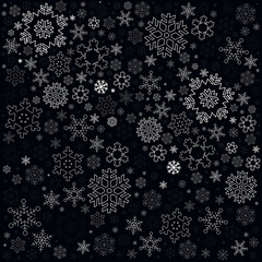 icons background of snowflakes, wrapping paper, snowflakes new year,christmas, logo