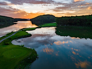 Golden moments on the golf course