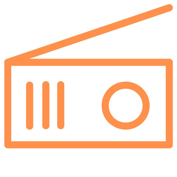 recommend clip art: radio fm antenna receiver outline icon