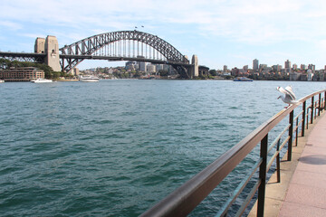 harbour bridge in sydney in australia 