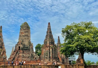 Naklejka premium temple si sanphet