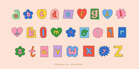 Ransom Note Letter Cut Out Alphabet