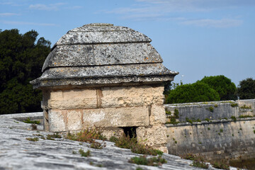 tourelle sur  les remparts de la citadelle Vauban de Saint Martin de Ré