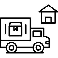 Home Delivery Icon