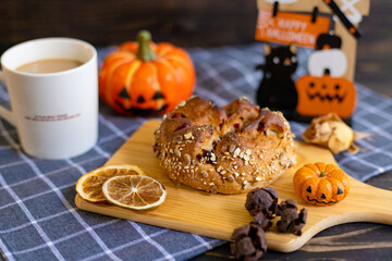 カフェハロウィン仕様