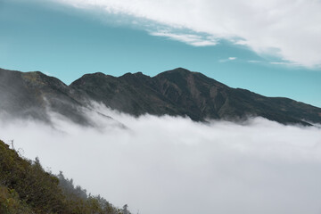 美しい山の風景