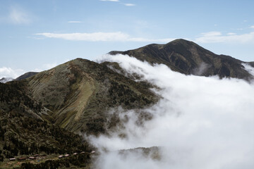 美しい山の風景