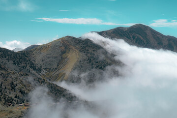 美しい山の風景