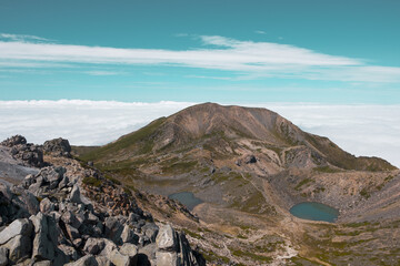 美しい山の風景