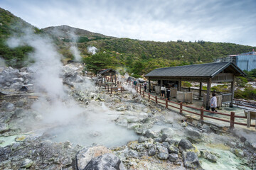 雲仙温泉　雲仙地獄　長崎県雲仙市