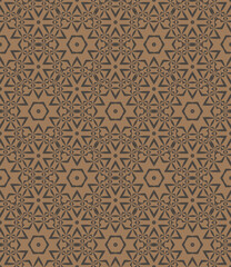 Abstract geometric pattern. A seamless background, vintage texture.	