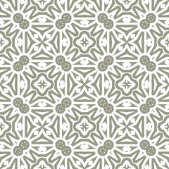 Fototapeta premium Abstract geometric pattern. A seamless background, vintage texture. 