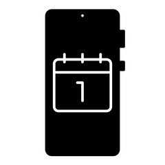 calendar solid icon