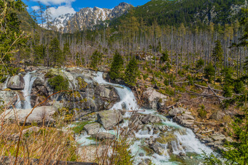 Waterfall in High Tatras mountains © Rui Vale de Sousa
