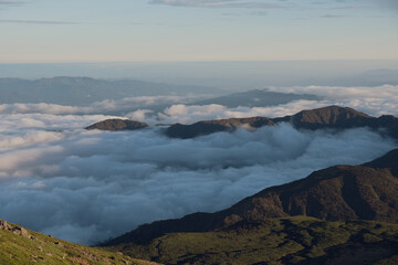 美しい山の風景