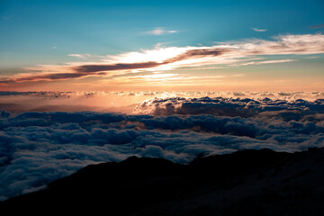 美しい山の風景