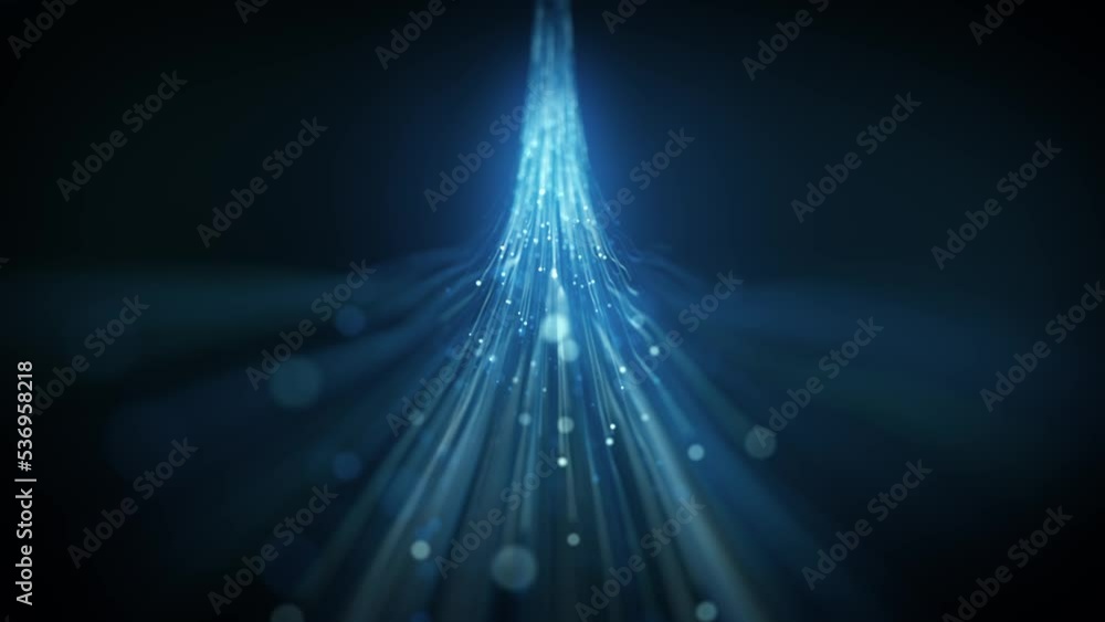 Poster abstract swirling and flowing lines background/ 4k animation of an abstract wallpaper technology bac