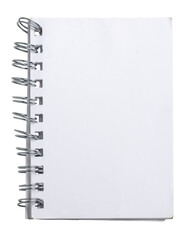 used blank note book with ring binder