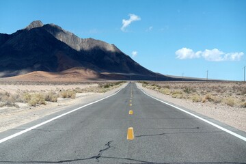Road in Death Valley, California