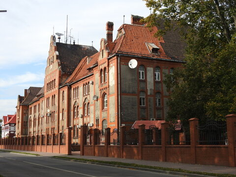 barracks in baltijsk, russia; former pillau, eastern prussia