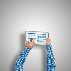 Using financial application