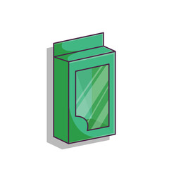 mock up Box toys Template Stock Illustrations