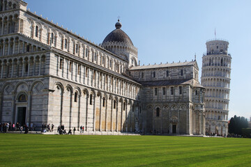 Pisa Cathedral and the Leaning Tower, Pisa, Italy	