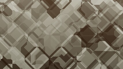 3d abstract modern techno brown for concept design. Motion line design. Geometric texture. 3d render